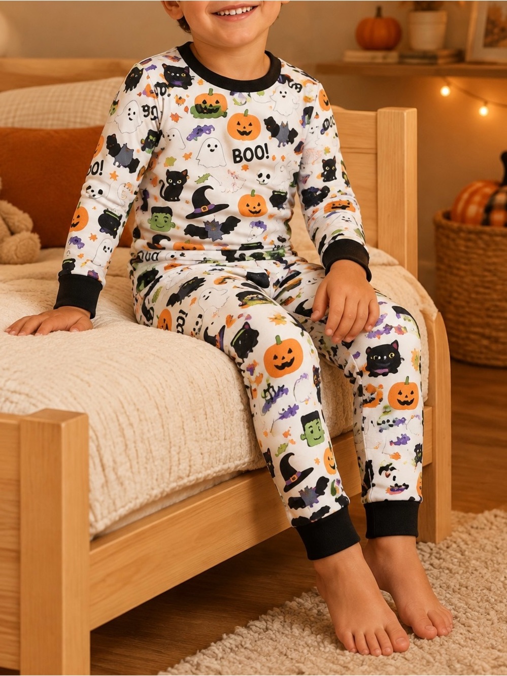 NWT - Halloween Themed Pajama Set